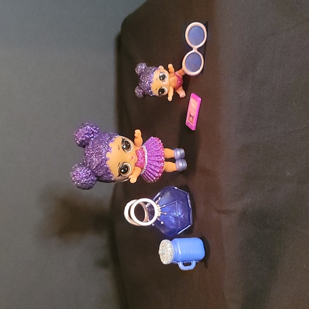 L.O.L Purple Queen plus Baby